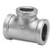 Thrifco Plumbing 1-1/2 Inch x 1-1/2 Inch x 3/4 Inch Galvanized Steel Reducer Tee 5217086 - alternate 1